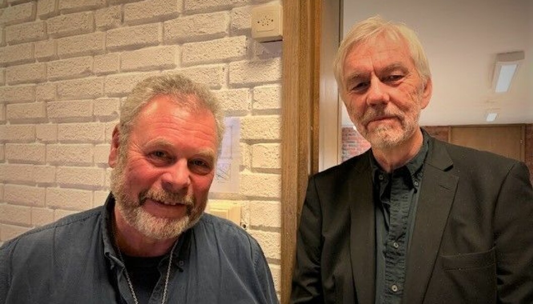 Jarl Tonning (t.v) og Geir Jensen. (foto: Synnøve Haram) Jarl Tonning (t.v) og Geir Jensen. (foto: Synnøve Haram)