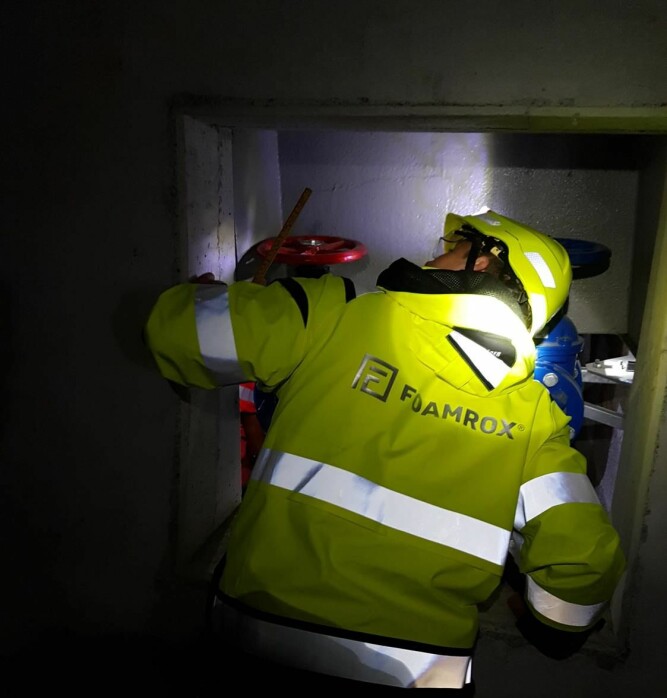 Komponenter basert på Foamrox har lav vekt, og en enklere å installere enn tyngre produkter (foto: Foamrox). Komponenter basert på Foamrox har lav vekt, og en enklere å installere enn tyngre produkter (foto: Foamrox).