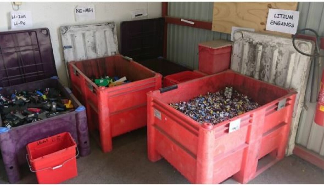 Brannsikkerhet på avfallsanlegg, og riktig sortering av batterier er også tema på Fagdagen (foto: RISE Fire Research). Brannsikkerhet på avfallsanlegg, og riktig sortering av batterier er også tema på Fagdagen (foto: RISE Fire Research).