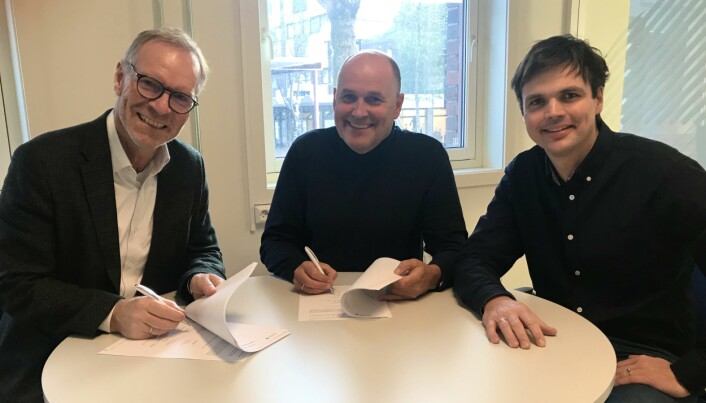 Fra venstre: Einar Kilde, Morten Rimer og Christian Tovås (foto: FREYR). Fra venstre: Einar Kilde, Morten Rimer og Christian Tovås (foto: FREYR).