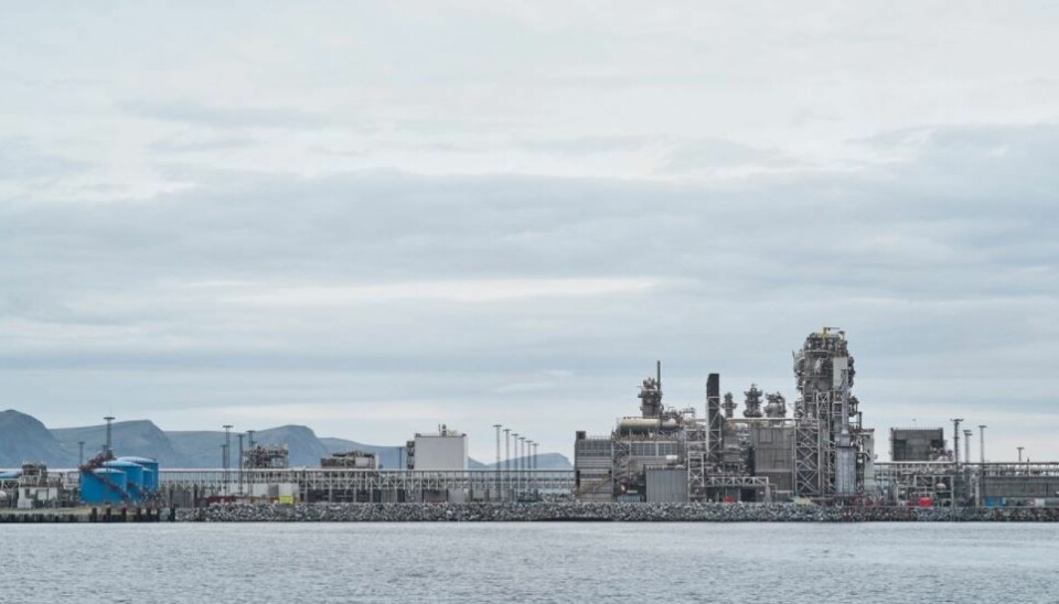 Hammerfest LNG-anlegg. Hammerfest LNG-anlegg.