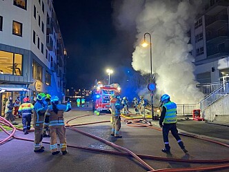 Kongsberg: Kartlegger fortsatt skadeomfanget på bygningen etter kjellerbrannen