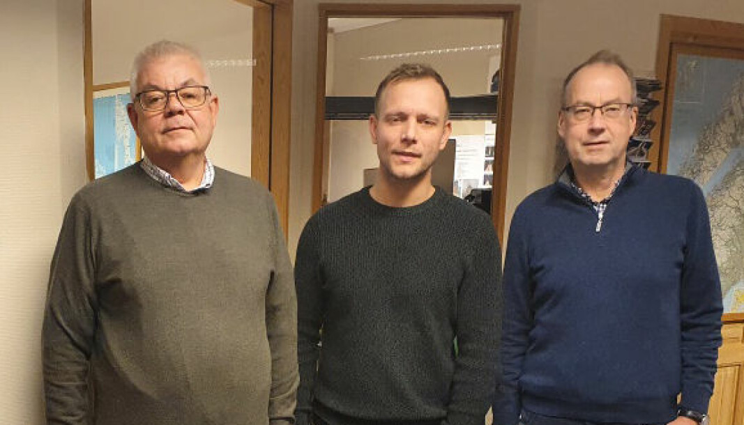Fra venstre Lars Thoresen, styreleder i Vekos, Harald Riis Nilsen, driftsleder i Vekos og Morten Ameln, adm.dir i Firesafe. Fra venstre Lars Thoresen, styreleder i Vekos, Harald Riis Nilsen, driftsleder i Vekos og Morten Ameln, adm.dir i Firesafe.