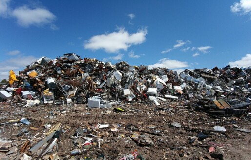 Høy brannrisiko ved avfall- og gjenbruksanlegg