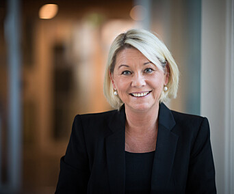 Justis- og beredskapsminister Monica Mæland, holdt et engasjert innlegg på Brannvesenkonferansen.