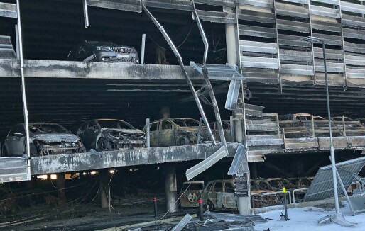 Bygger nytt parkeringshus etter bilbrannen på Stavanger flyplass Bygger nytt parkeringshus etter bilbrannen på Stavanger flyplass