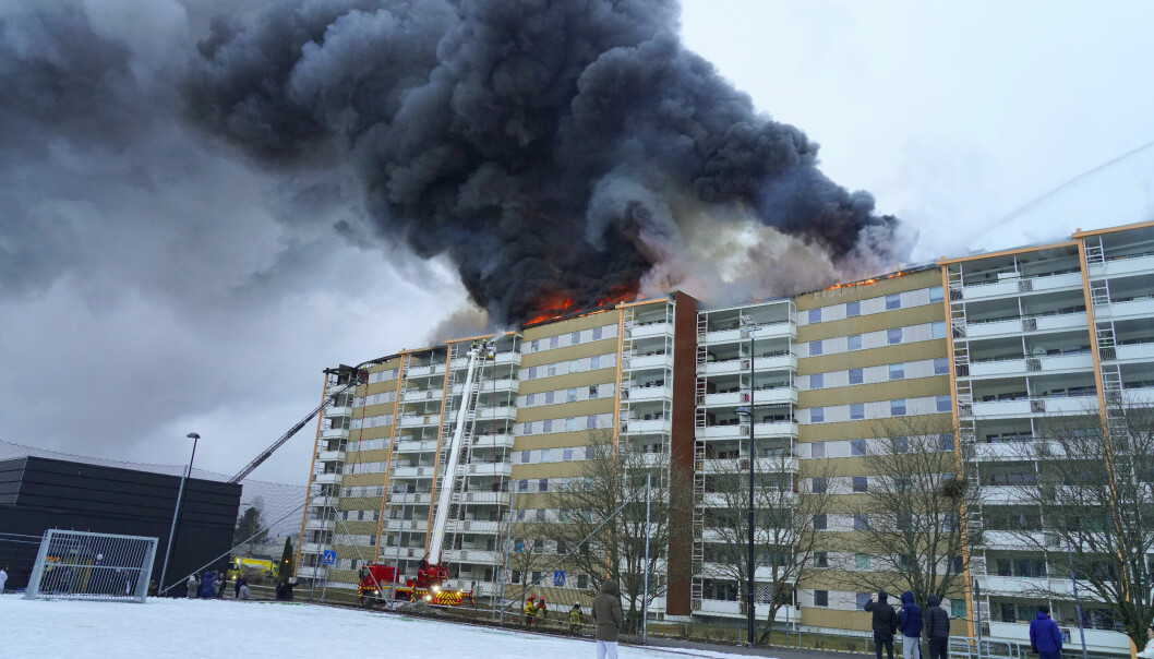 Brannen i en boligblokk i Drammen førte til at 300 beboere på et tidspunkt sto uten bolig. Branner som denne gjorde også sitt for å dra opp erstatningsutbetalingene i første kvartal. Brannen i en boligblokk i Drammen førte til at 300 beboere på et tidspunkt sto uten bolig. Branner som denne gjorde også sitt for å dra opp erstatningsutbetalingene i første kvartal.