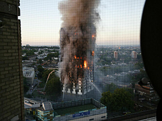Fem år siden branntragedien i Grenfell Tower i London