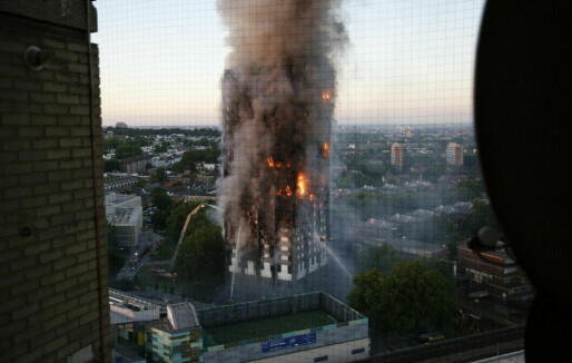 Fem år siden branntragedien i Grenfell Tower i London