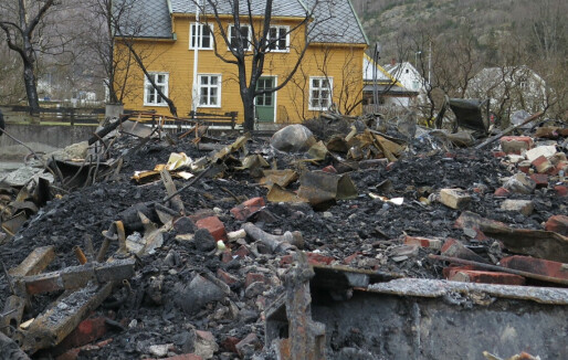 Kjempebom om brannårsak fra Tryg Forsikring Kjempebom om brannårsak fra Tryg Forsikring