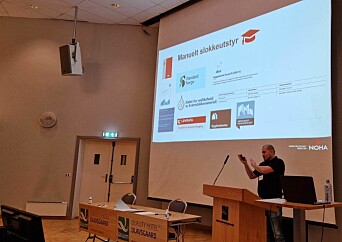 Fredrik Otterstad i NoHa hadde gode innspill på når man skal bruke de ulike slokkemetodene som eksisterer. Fredrik Otterstad i NoHa hadde gode innspill på når man skal bruke de ulike slokkemetodene som eksisterer.