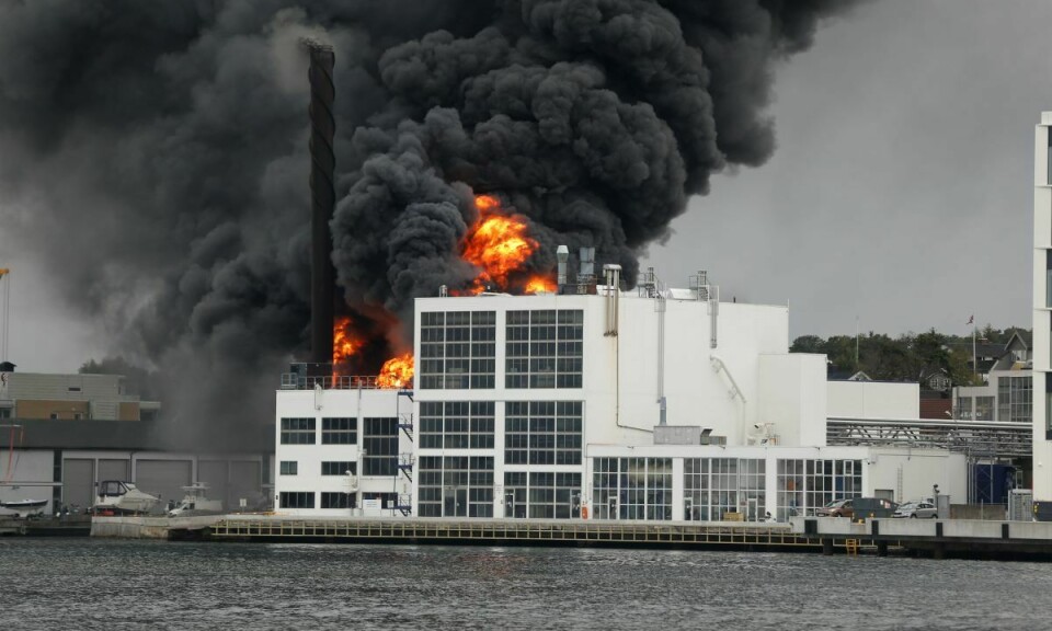 15. September 2021 startet en brann i kokeriet på Jotun-fabrikken. Passiv brannsikring hindret brannen i å spre seg.