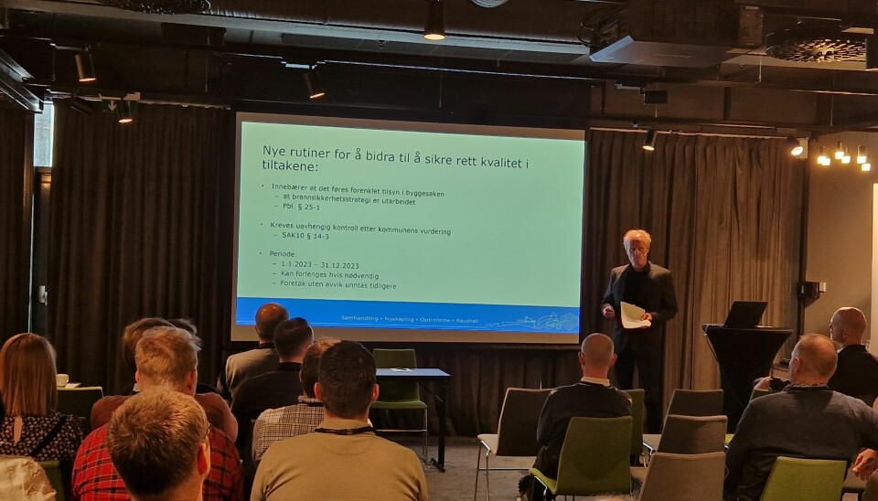 Henning Lystrup, sivilingeniør bygg, Kristiansund kommune forteller om erfaringer og konsekvenser etter tilsyn i Kristiansund kommune. Henning Lystrup, sivilingeniør bygg, Kristiansund kommune forteller om erfaringer og konsekvenser etter tilsyn i Kristiansund kommune.