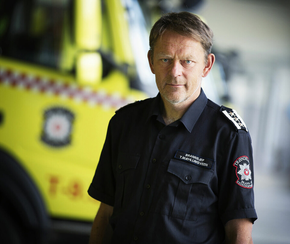 Torbjørn Mæhlumsveen, styreleder i Stiftelsen Brannbamsen Bjørnis